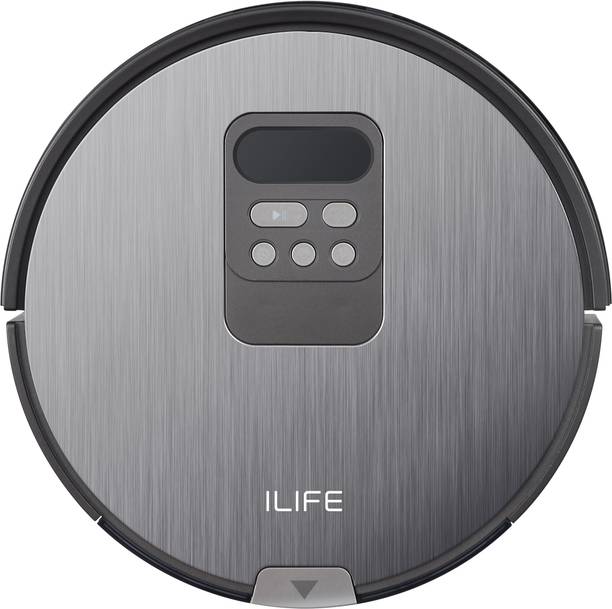 ILIFE V80 Pro Robotic Floor Cleaner with Reusable Dust Bag, 2 in 1 Mopping and Vacuum (WiFi Connectivity, Google Assistant and Alexa)