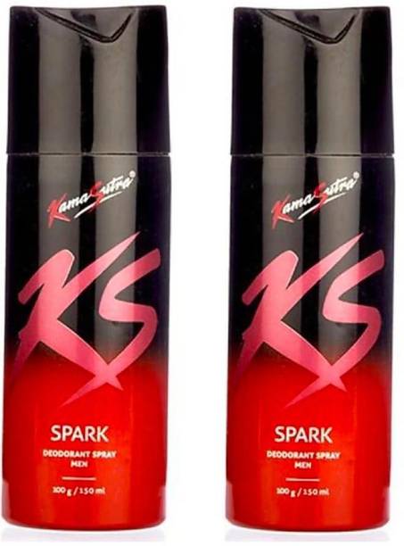 Kamasutra KS SPARK 150ML Deodorant Spray  -  For Men