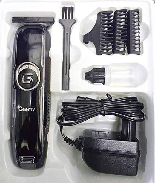 Geemy Professional Hair Trimmer, High Performance stainless steel T-Blade Trimmer 120 min Runtime 4 Length Settings
