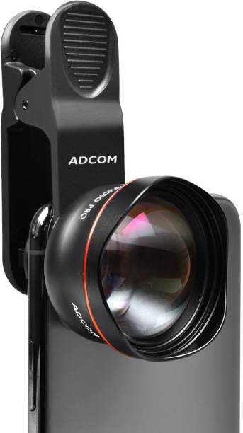 ADCOM AD - 60MM Pro No Deformation HD Telephoto 2X Mobile Phone Lens - Universal Clip On Cell Phone Travel Lens Mobile Phone Lens
