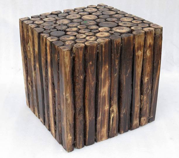 Smarts collection Bamboo wood antique and unique design of square shape stool,side table ,end table Bamboo Side Table