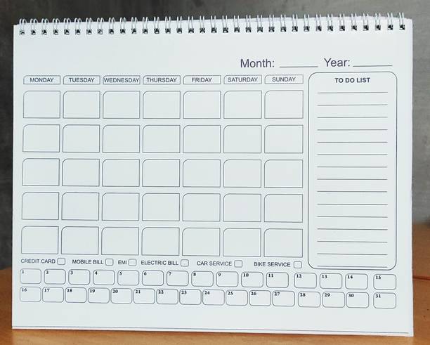 Vivid Print VP-T501 Perpetual Table Calendar