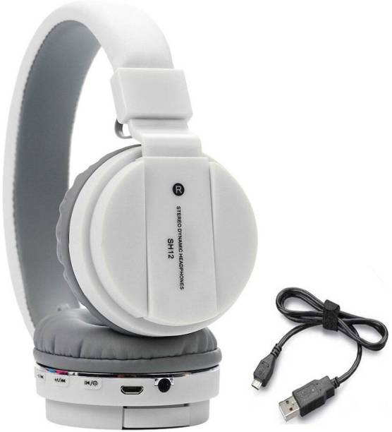 BAGATELLE Headphone Sh-12 Bluetooth Wireless/ Bluetooth Headphone Bluetooth Headset