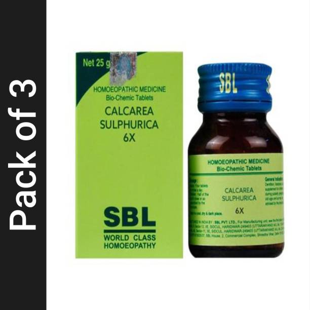 SBL Calcarea Sulphurica 6X Tablets