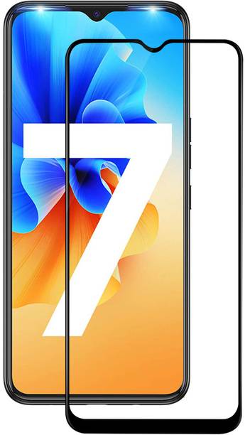 VAlight Edge To Edge Tempered Glass for TECNO Spark 7, Infinix SMART 7