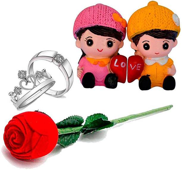 Natali Traders Showpiece, Artificial Flower, Jewellery Gift Set