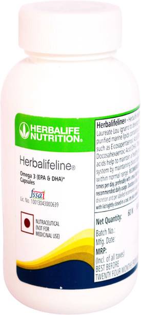 HERBALIFE Omega 3 Fish Oil Capsules For Heart Health