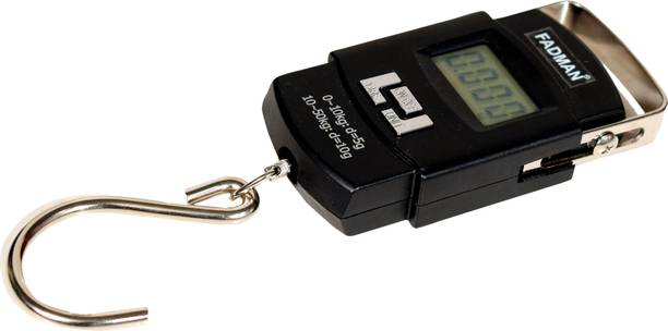 FADMAN 50 kg Mini Hook Type Digital Led Screen Portable Luggage Weighing Scale