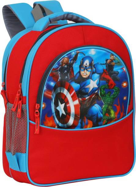 bayo Avengers 16 ×12 inch Pre-School 31cm For Nursery (LKG/UKG/1st std) School Bag Waterproof School Bag