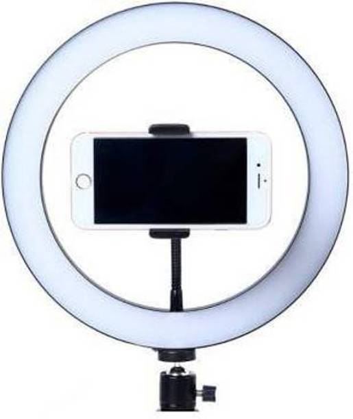 DIVINE New 10 Inch Big Selfie Ring Light For Photo and Video Making Light Ring Flash