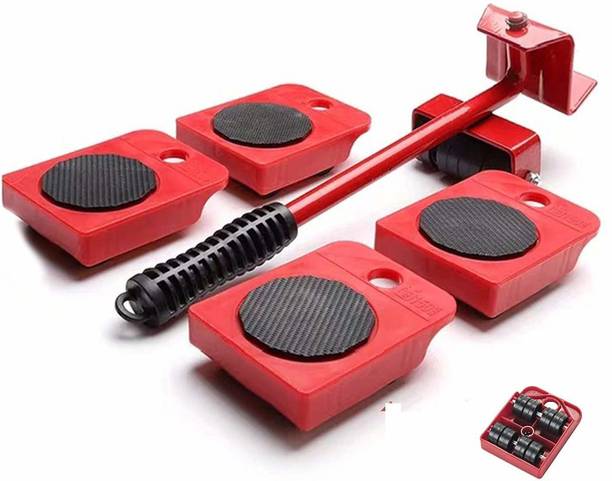 HVG TRADERS Furniture Lifter For Moving Heavy Furniture (Suitable for All - Sofa/ Almirah/ Bed/ Trolley/ Table) Appliance Furniture Caster (Pack of 5) Appliance Furniture Caster