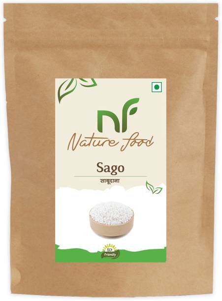 Nature food Best Quality Sabudana / Sago - 1KG (1kg x 1) Sago