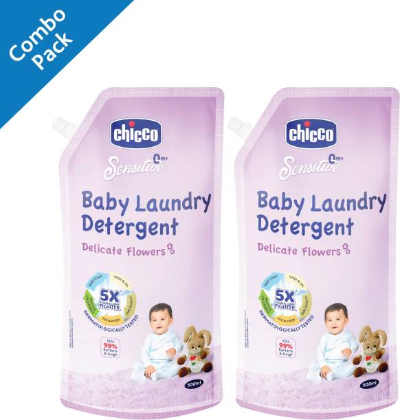 Chicco LAUNDRY DETERGENT With DELICATE FL INLAUNDRY DETERGENT 500ML Blossom Liquid Detergent