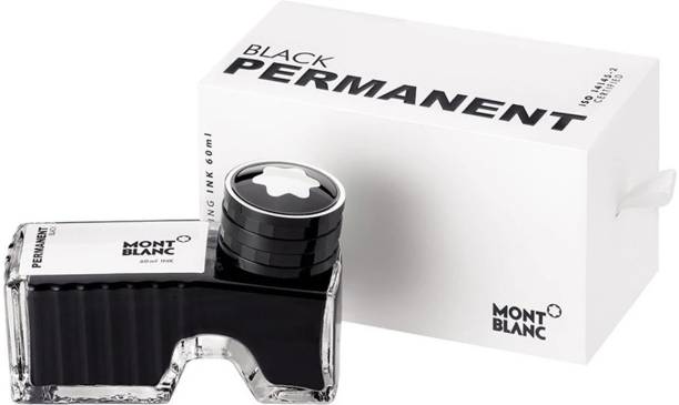 Montblanc PERMANENT BLACK (60mL). Ink Bottle