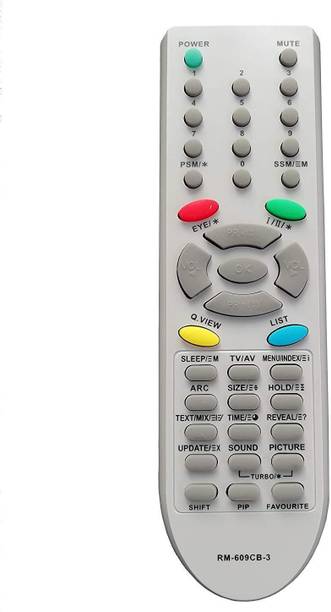 BhalTech RM-609CB-3 6710V00124D 6710V00109B /C/D/A TV Universal Compatible for H Series  LG Remote Controller
