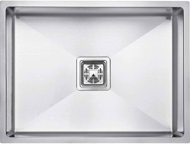 CROCODILE 24" X 18" X 10" 304 GRADE WITH SINGLE BOWL 304 GRADEWITH SQUARE COUPLING Vessel Sink