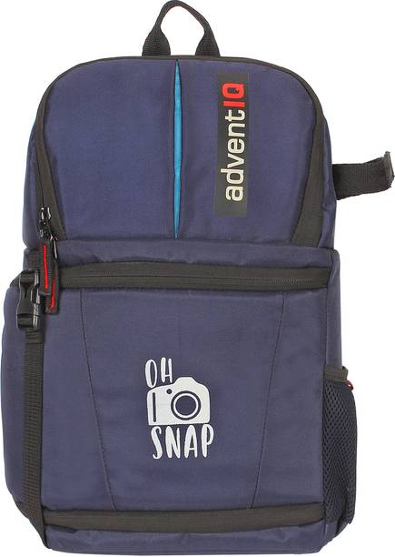 AdventIQ DSLR/SLR Camera Lens Cross Body Bag- BNP0276A-Oh Snap Printed-Navy Clcr  Camera Bag