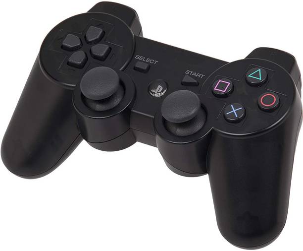lightgaming PS3 Wireless Controller - Black Joystick (Black, For PS3)  Joystick