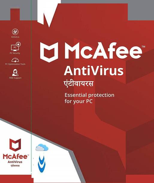McAfee Anti-virus 3 User 1 Year (Renewal)