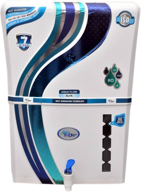 Aqua Flow Enterprises alfa 12 L RO + UV + UF + TDS Water Purifier