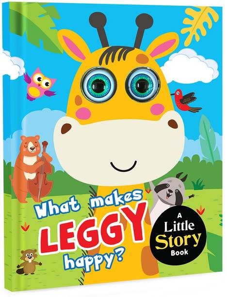 Giraffe 3D Moving EYES Board Book.
