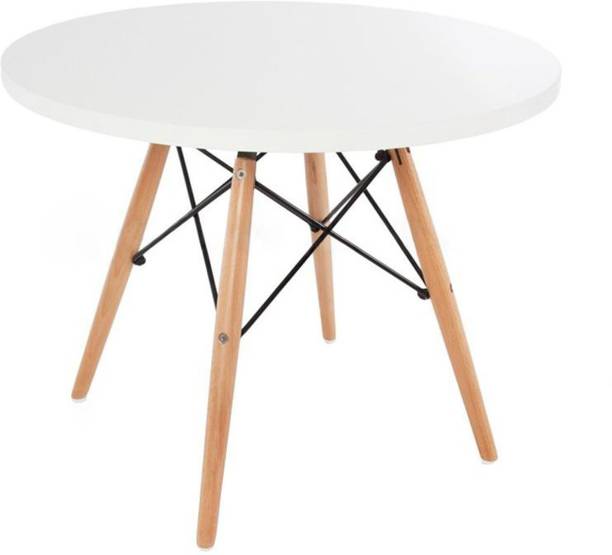 Finch Fox Replica Kids Eiffel DSW Circular Ormond Coffee Table (White) Engineered Wood 2 Seater Dining Table