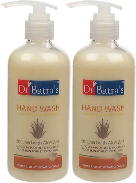 Dr Batra's Hand Wash|Aloe Vera|10x Better Protection Against Germs Hand Wash Pump Dispenser