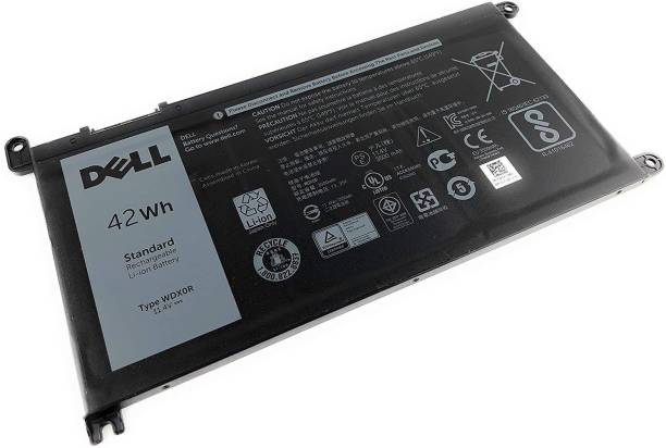 DELL WDX0R 42Whr 4-cell 11.4V Replacement for Inspiron 5368 5378 5565 5567 5568 5578 5765 5767 7368 7378 7560 7570 7579 7569 (Type WDXOR) 3 Cell Laptop Battery
