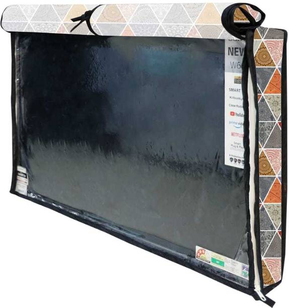 Wacky tv cover 55 inch for 55 inch iFFALCON ,Motorola, Adsun, LG Led TV  - LED-55-Multi-Triangle