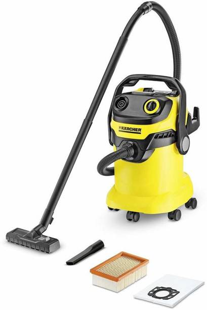 Karcher WD 5 1100-Watt Wet and Dry Vacuum Cleaner (Yellow/Black) Wet & Dry Vacuum Cleaner