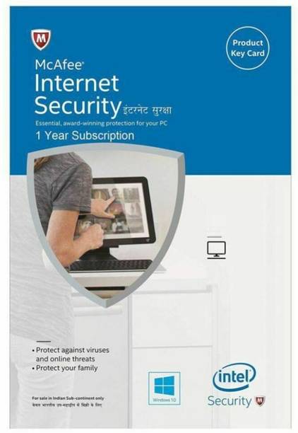 McAfee Internet Security 5 User 1 Year (Renewal)