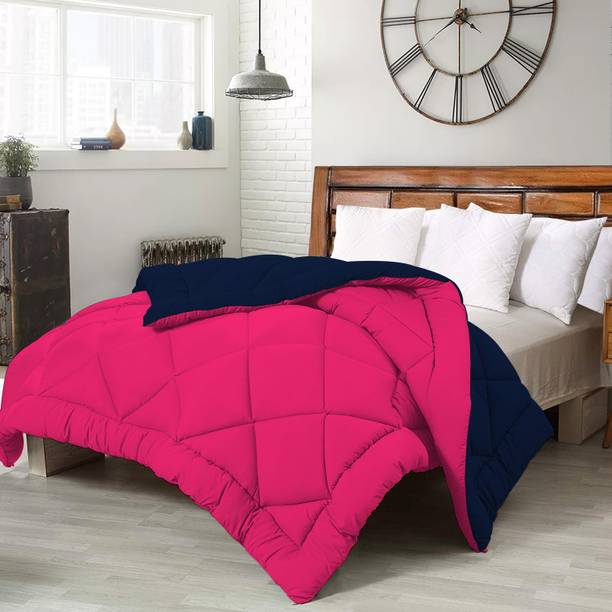 CHICERY Solid Double Comforter for  Mild Winter
