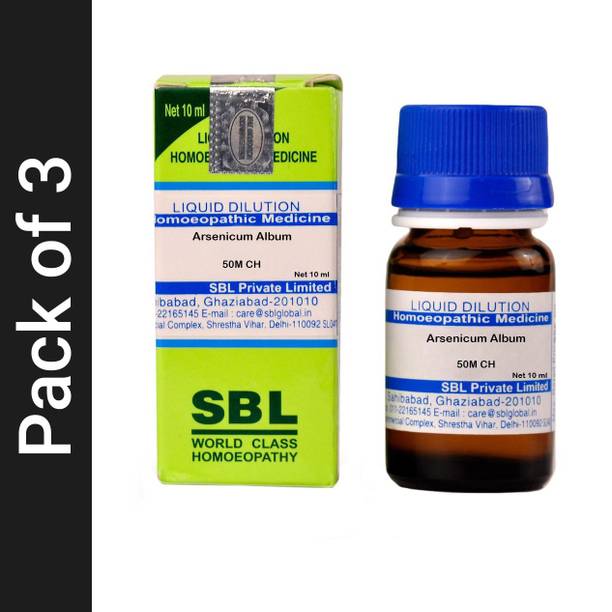 SBL Arsenicum Album 50M CH Dilution