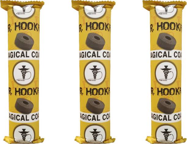 Puff Smart Mr. Hookah Quick Light Magic Coal 3 Stick ( 30 Discs ) Hookah Charcoals