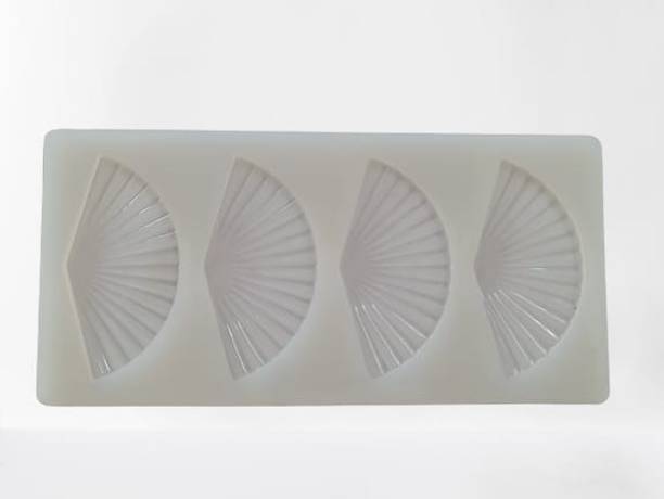 रॉयल्स GARNISHING MOULD FAN DESIGN चॉकलेट मोल्ड 1 कप