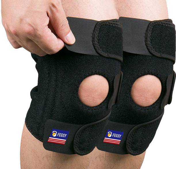 FEGSY Open-Patella Brace for Arthritis, Joint Pain Relief, Injury Recovery Knee Cap Knee Support