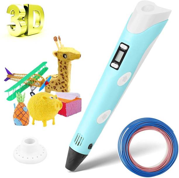 Robotronics 3D-Printing Pen with LCD for 1.75mm PLA and...