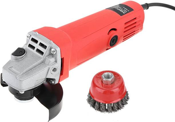 DIGICOP Angle Grinder Electric Woodworking Grinding Grinder Machine Cutting Woodworking Tool Metal Stone Work 4inch Twisted Steel Wire Wheel Quick Rust Clean Flat Cup Angle Grinder