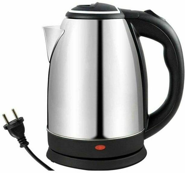 ND BROTHERS Stainless Steel Electric Heat Kettle 2.0 litres for Tea,Coffee,Milk,Water Heater Beverage Maker