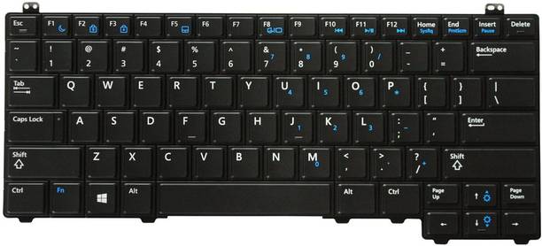WISTAR Laptop Keyboard Compatible for Dell Latitude E5440 14-5000 Series 0Y4H14 CN-0Y4H14 SG-60710-XUA DWFNG 732YY PK130WQ3B00 MP-13B73USJ698 PK130WQ1B00 9Z.N9ULN.101 NSK-LD1BC 01 03KK86 Laptop Keyboard Replacement Key