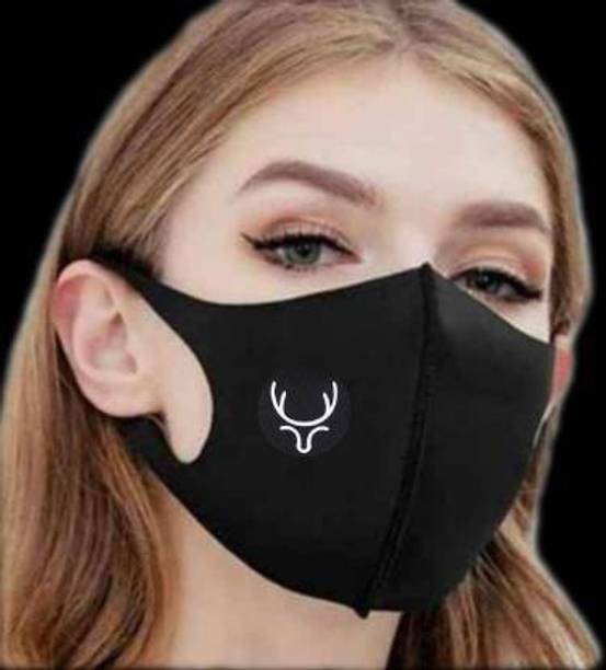 Jigyaasaa 2pc black Cloth Mask