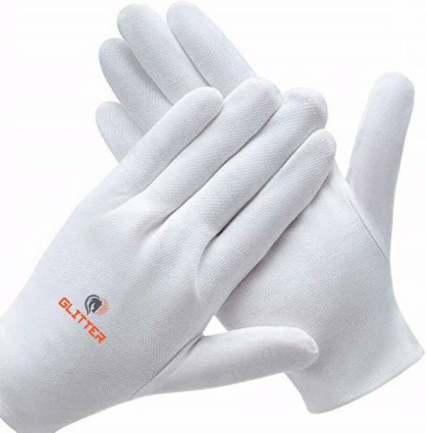 Glitter Cotton Cricket Multipurpose Hand Protect Re-usable Batting Inner Hand Gloves Wicket Keeping Gloves