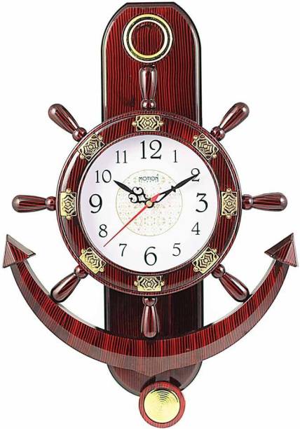 Fieesta Analog 38 cm X 26 cm Wall Clock