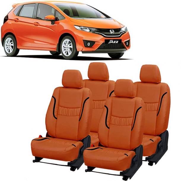 Luxury Premium Leatherette Car Seat Cover For Honda Jazz