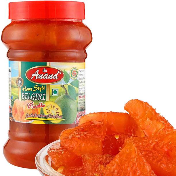 ANAND Homemade Bel Murabba, Bail Fruit Ka Murabba, Sweet Belgiri Murabba (1 KG) Bamboo Murabba