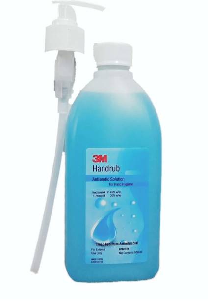 3M BLUE HANDRUB 500ML Hand Rub Bottle + Dispenser