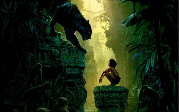 Mowgli The Jungle Book Wall Poster For Room With Gloss Lamination M4 Paper Print