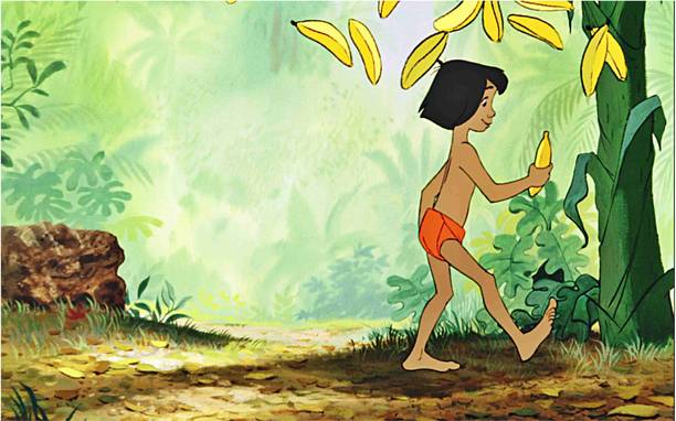 Mowgli The Jungle Book Wall Poster For Room With Gloss Lamination M16 Paper Print