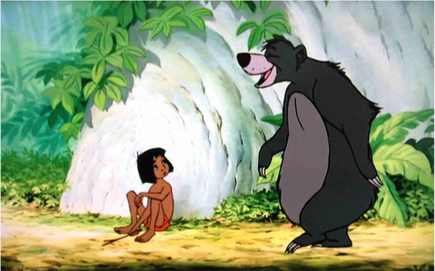 Mowgli The Jungle Book Wall Poster For Room With Gloss Lamination M2 Paper Print