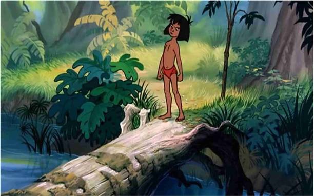Mowgli The Jungle Book Wall Poster For Room With Gloss Lamination M29 Paper Print